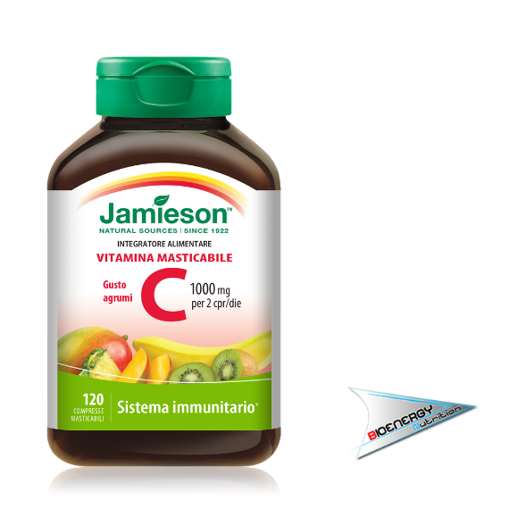 Jamieson-VITAMINA C 1000 MASTICABILE (Conf. 120 cpr)   Agrumi  